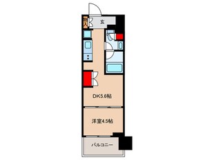 ウエリスアーバン水天宮前の物件間取画像